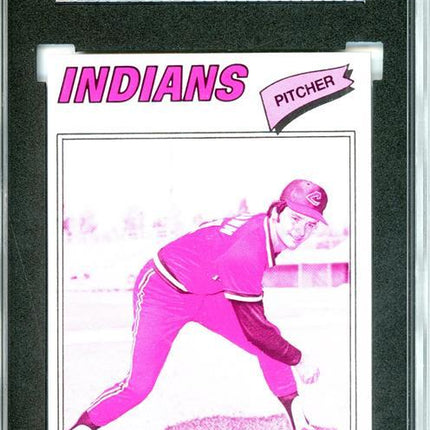 1977 Topps #147 Jackie Brown 9 card progressive proof. 18a