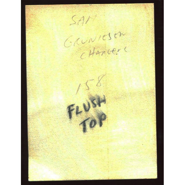 1964 Topps Football Original Artwork #158 Sam Gruniesen Chargers T0188