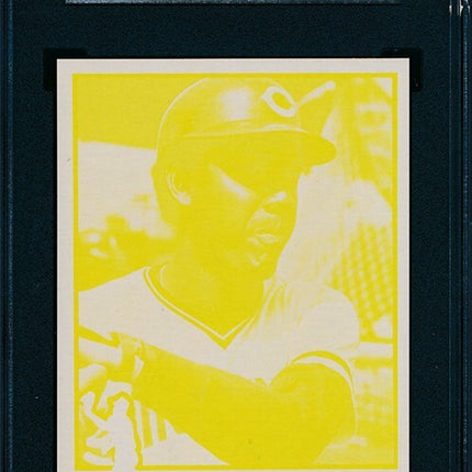 1976 Topps #325 Tony Perez Progressive Proof set of 10 SGC Graded 76TBB65