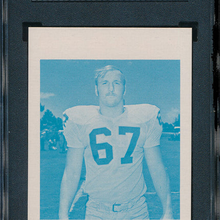 1973 Topps FB 8 Card Progressive Proof #367 Bob Kuechenberg 73TFB10
