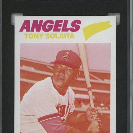 1977 Topps #482 Tony Solaita 9 card progressive proof. 43a