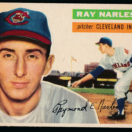 1956 Topps Baseball #133 Ray Narleski (VG) GB c05823