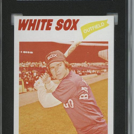 1977 Topps #559 Alan Bannister 9 card progressive proof. 57a