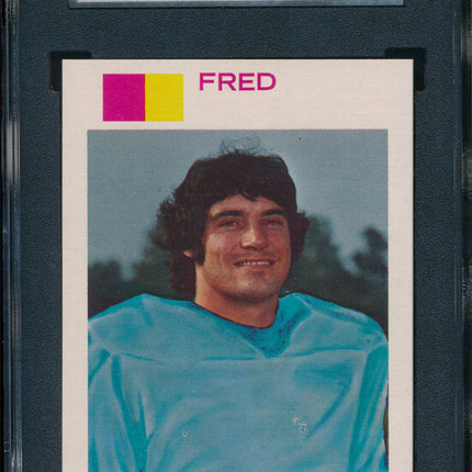 1973 Topps FB 8 Card Progressive Proof #396 Fred Willis 73TFB01