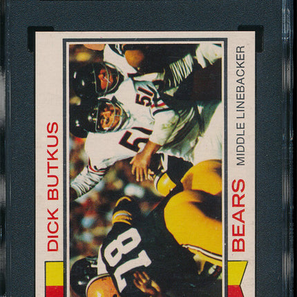 1973 Topps FB 8 Card Progressive Proof #300 Dick Butkus 73TFB08