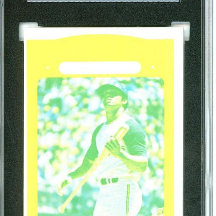 1972 Topps #436 Reggie (Action) Jackson 7 card progressive proof. 37a