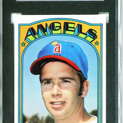 1972 Topps #521 Alan Foster 7 card progressive proof. 18a