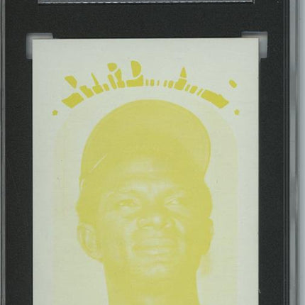 1972 Topps #395 Matty Alou 7 card progressive proof. 35a