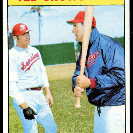 1969 Topps Baseball #539 Ted Shows How Ted Williams NM++ C02214