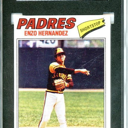1977 Topps #522 Enzo Hernandez 9 card progressive proof. 16a