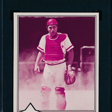 1976 Topps #300 Johnny Bench Progressive Proof set of 10 SGC Graded 76TBB60