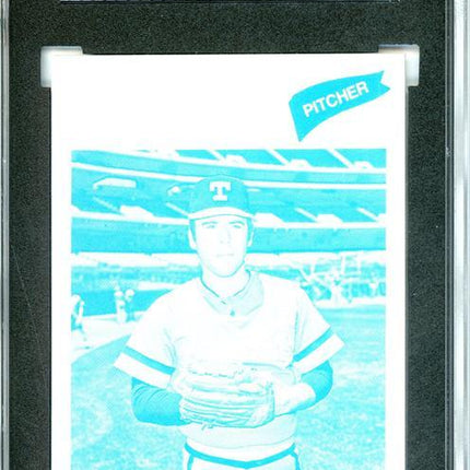 1977 Topps #137 Jeff Terpko 9 card progressive proof. 12a