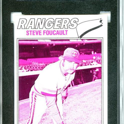 1977 Topps #459 Steve Foucault 9 card progressive proof. 20a
