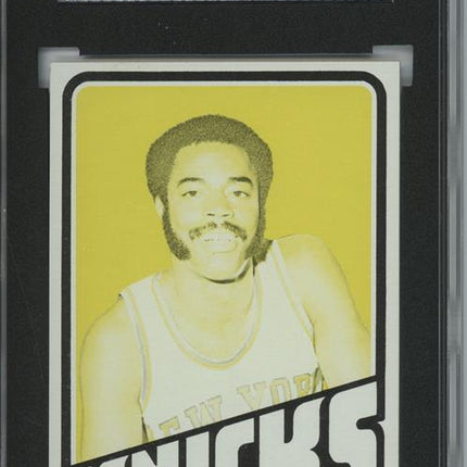 1972 Topps #60 Walt Frazier 9 card progressive proof. 23a