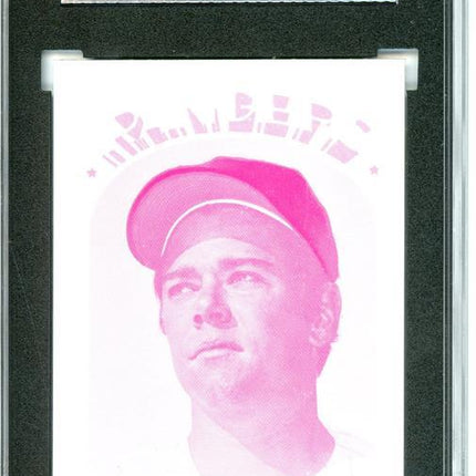 1972 Topps #483 Ken Suarez 7 card progressive proof. 51a
