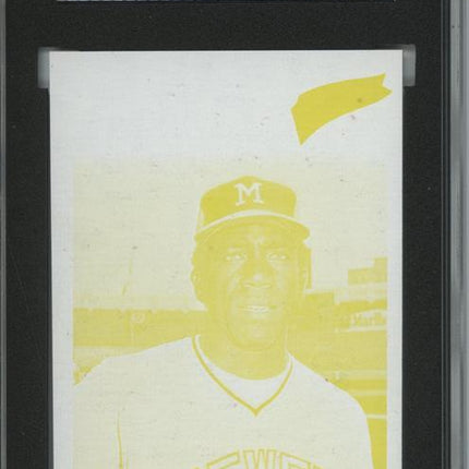 1977 Topps #651 Von Joshua 9 card progressive proof. 58a