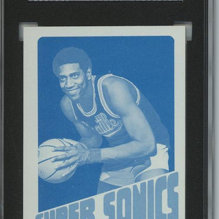 1972 Topps #10 Spencer Haywood 9 card progressive proof. 12a