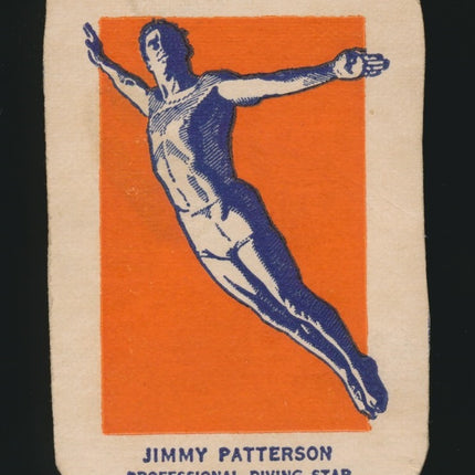 1952 Wheaties Diving Jimmy Patterson (Authentic) c05242