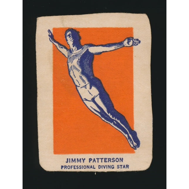 1952 Wheaties Diving Jimmy Patterson (Authentic) c05242