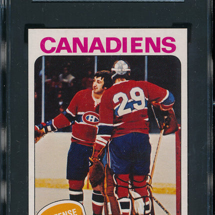 1975/76 Topps Hockey #198 Guy Lapointe 11 Card Progressive Proof 75THC21