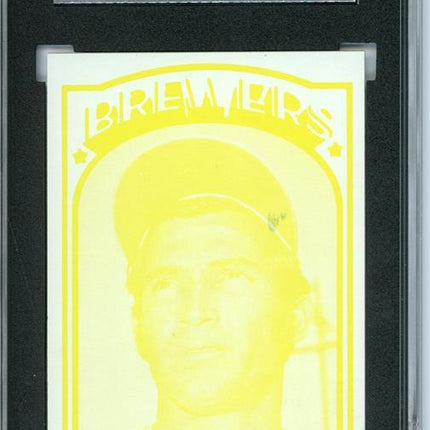 1972 Topps #458 Aurelio Monteagudo 7 card progressive proof. 44a