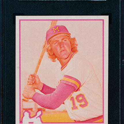 1976 Topps #316 Robin Yount Progressive Proof set of 10 SGC Graded 76TBB64