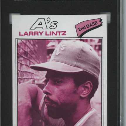 1977 Topps #323 Larry Lintz 8 card progressive proof. 2a