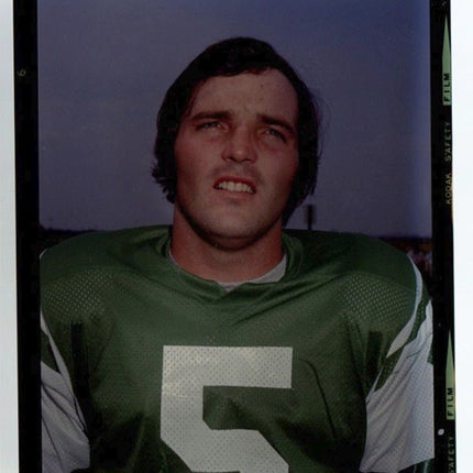 1973 Topps Football Transparency Daniel Gentry Jets T0161