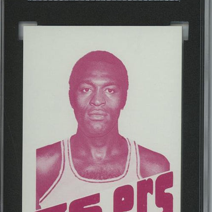 1972 Topps #17 Bill Bridges 9 card progressive proof. 34a