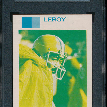 1973 Topps FB 8 Card Progressive Proof #381 Leroy Kelly 73TFB13