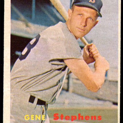 1957 Topps Baseball #217 Gene Stephens NM++ c01570