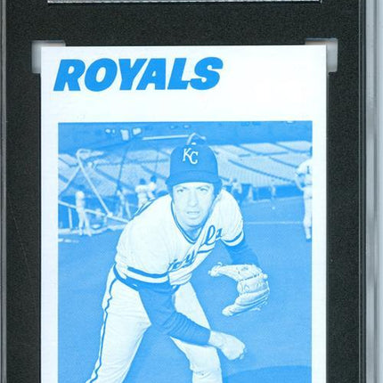 1977 Topps #171 Ken Sanders 9 card progressive proof. 34a