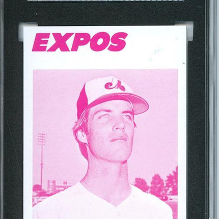 1977 Topps #593 Dennis Blair 9 card progressive proof. 35a