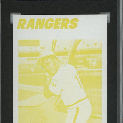 1977 Topps #237 Gene Clines 9 card progressive proof. 45a