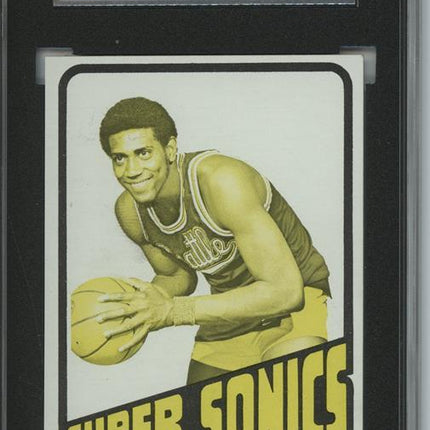1972 Topps #10 Spencer Haywood 9 card progressive proof. 12a