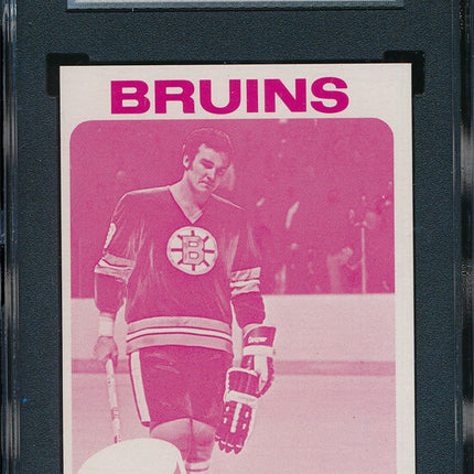 1975/76 Topps Hockey #215 Ken Hodge 11 Card Progressive Proof 75THC18