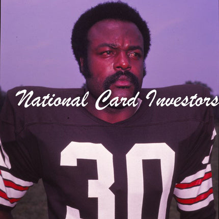 1975 Ken Brown Topps Original Transparencies (3) Browns w/envelope tp00017