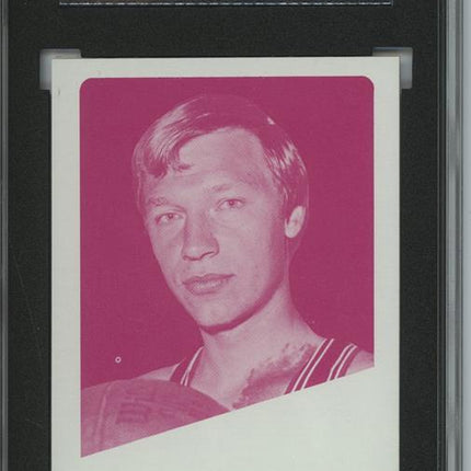 1972 Topps #70 Jack Marin 9 card progressive proof. 36a