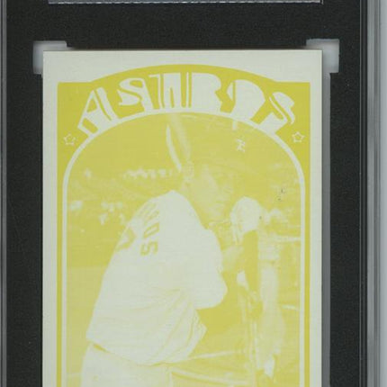 1972 Topps #416 Johnny Edwards 7 card progressive proof. 43a