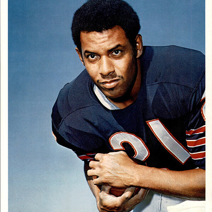 1973 Chicago Bears Team Issued Cecil Turner 7" x 8 5/8" Color photo c06161