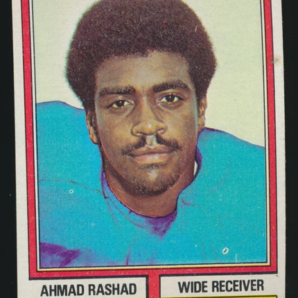 1973 Topps Football #105 Ahmad Rashad NM++ c03974