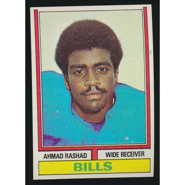 1973 Topps Football #105 Ahmad Rashad NM++ c03974