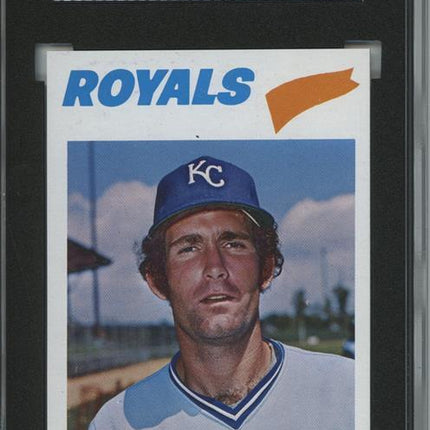 1977 Topps #218 John Wathan 9 card progressive proof. 60a