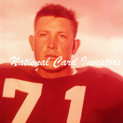 1950's Gene Cockrell Topps Original Transparency Browns w/envelope tp00006