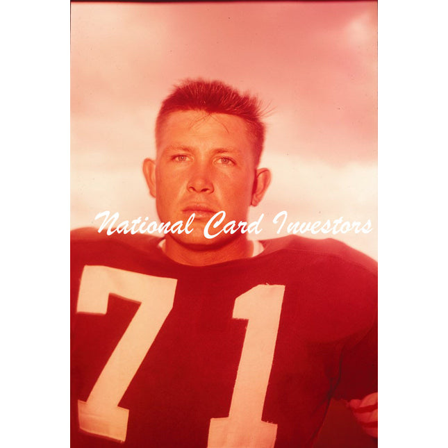 1950's Gene Cockrell Topps Original Transparency Browns w/envelope tp00006