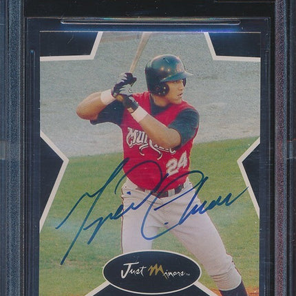 2003 Just Stars Autographs Black 20/25 #7 Miguel Cabrera BGS 9/10 p04001