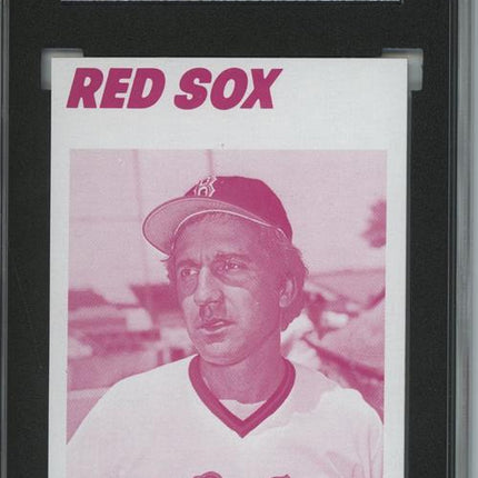 1977 Topps #111 Rico Petrocelli 9 card progressive proof. 65a