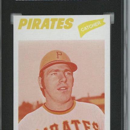 1977 Topps #197 Ed Ott 9 card progressive proof. 63a