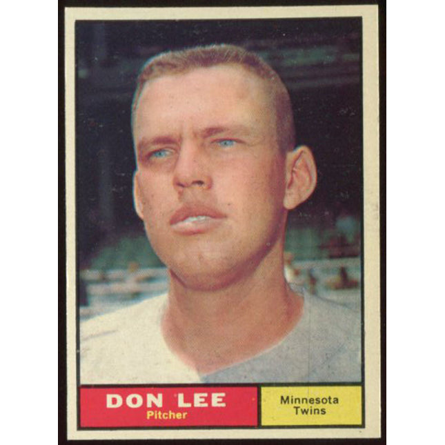 1961 Topps Baseball #153 Don Lee NMMT c00497