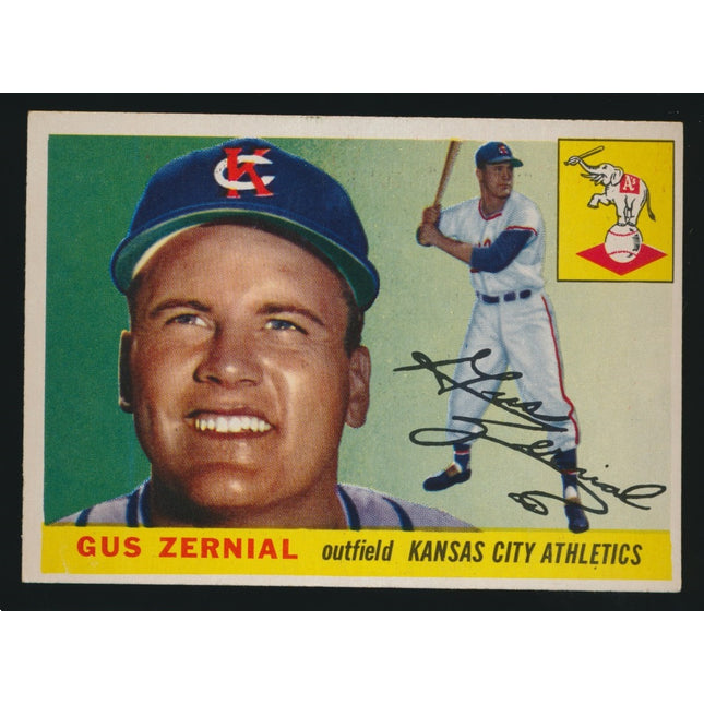 1955 Topps Baseball #110 Gus Zernial Exmt c05412